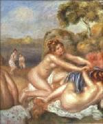 Pierre-Auguste Renoir Three Bathers, Germany oil painting artist